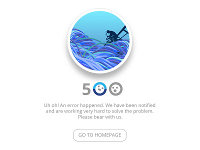 Beneple Error Page500 error 500 illustration