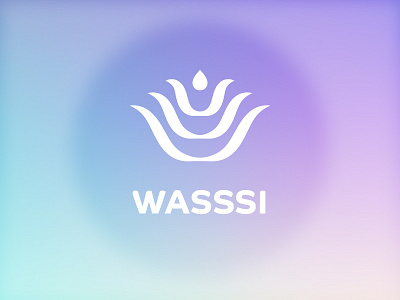 wasssi branding bubble gradient logo school waldorf