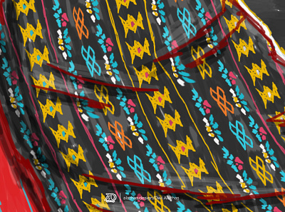 Indonesian Batik graphic design