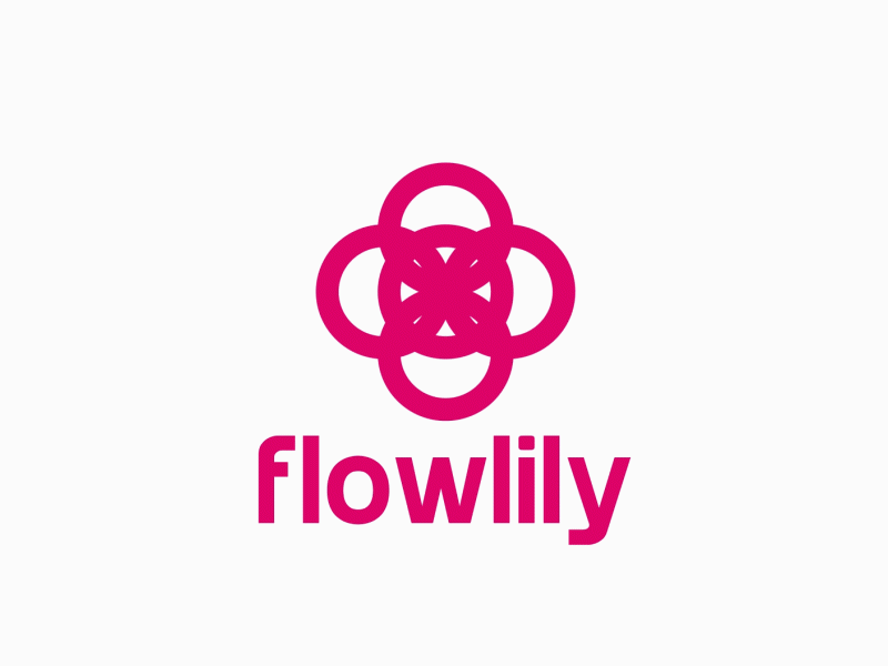 Flowlily animated logo
