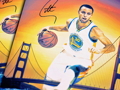 Steph Curry Official NBA Store Memorabilia basketball digital art memorabilia nba print design sport steph curry