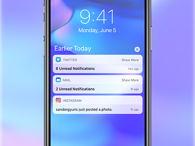 Designing a Better Notification Experience for iOS 10 11 android apple ios iphone notification x