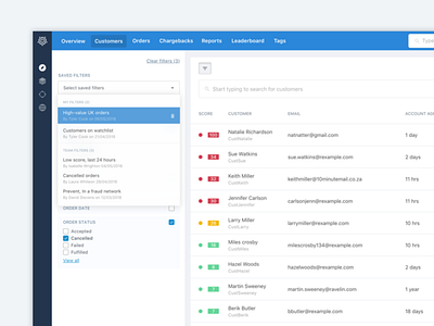 Introducing Saved Filters