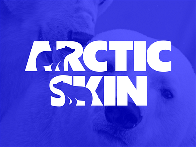 Artic Skin branding design graphic design logo typography vektor