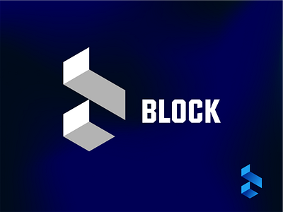 Block branding geometric graphic design illustration logo typography vektor