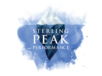 Sterling Peak Performance Logo branding design illustration logo logotype typography vector
