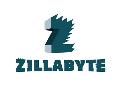 ZILLABYTE branding design logo logotype typography vector