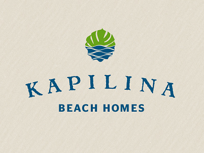 Kapilina Beach Homes Logo branding design logo logotype typography