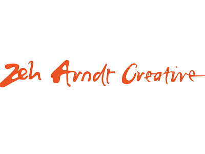 Zeh Ardnt Creative logo copy branding design logo logotype typography
