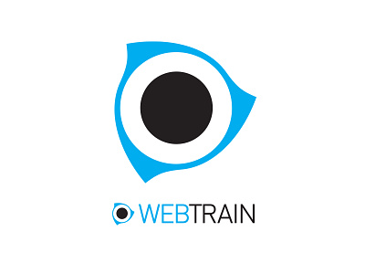 Webtrain Logo branding design logo logotype typography vector