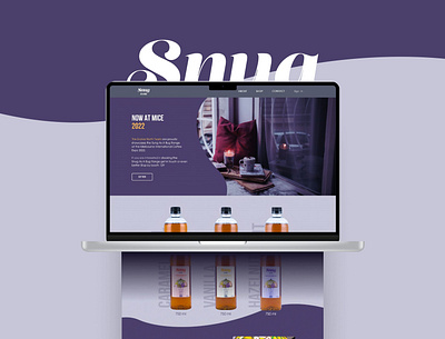 Landing page "Snug as a bug" design development branding coffee coffee products design landing page ui web design