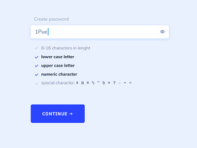 Password Validation Process