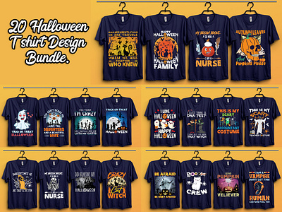 Halloween T Shirt Design designs, themes, templates and downloadable  graphic elements on Dribbble