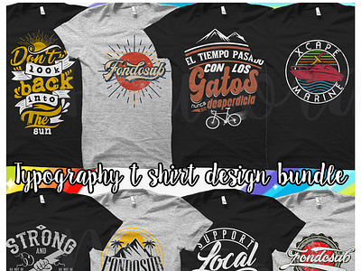 Typography creative  t shirt design  retro t shirt