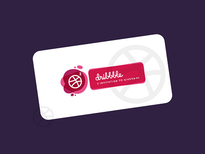 2 Dribbble invitation available for giveaway