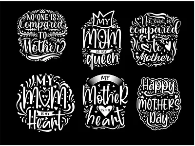 Mother's Day Creative new typography t shirt design service adobe illustrator cc clothing brand design funny shirt design illustration khala t shirt logo for t shirt mama mom mom t shirt t shirt design typography