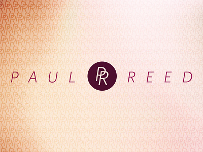 Paul Reed identity logo maroon red socks texture