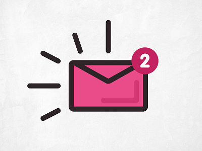 Dribbble Invite giveaway envelope giveaway invite invites lines pink