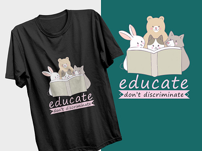 Education t-shirt design