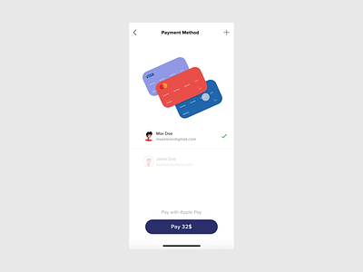 Payment animated animation card clean clean ui colors design flat hello dribbble illustration minimal pay payment payment app payment method typography ui ux vector