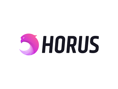 Horus Studio branding design eagle graphic design logo