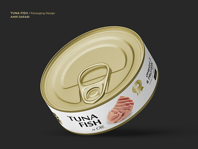 Tuna Fish Can Packaging Design can can design canned canned food fish food packaging packaging design product product design tuna tuna fish