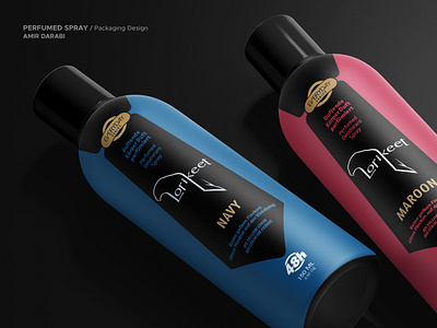 Perfumed Spray Packaging Design