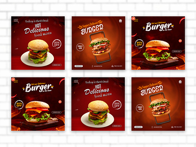 Fast Food Banner Design.