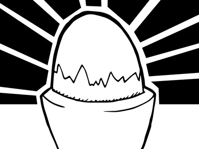 boiled egg illustration