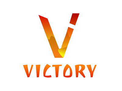 Victory Logo Design brandi graphic design logo logo design typography