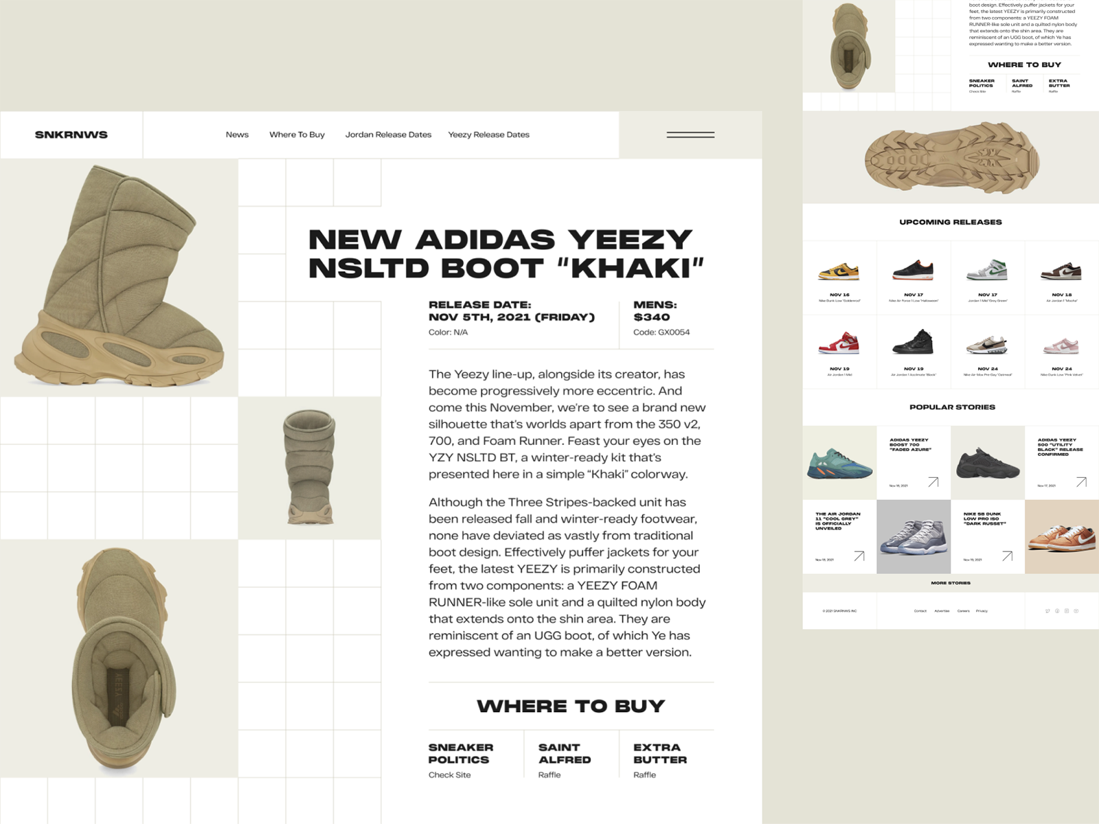 yeezy new website