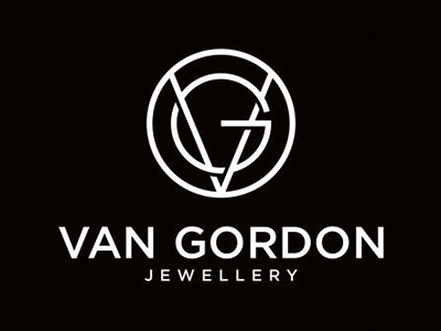 Van Gordon brand jewellery logo logodesign logovo logovodesign
