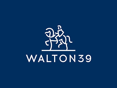 WALTON 39 horse knight logo logovo logovodesign