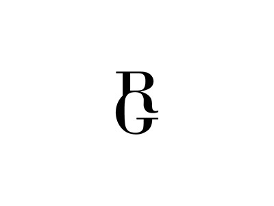 RG clean clothing fashion logo logovo logovodesign minimal monogram rg style