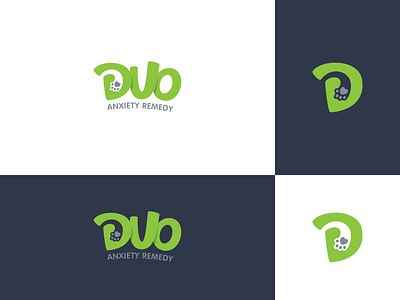 DUO animal logo brand identity branding cat cleverlogo dog graphicdesign green illustration litvinenko studio logodesign negativespace paw playful smart logo