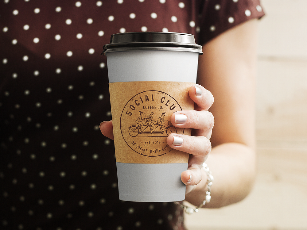 Social Club Coffee Co. by Dima Lytvynenko on Dribbble