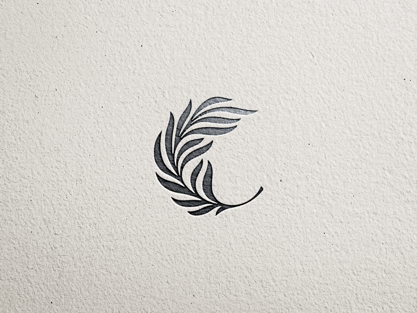 Palm Leaf Logomark By Dmitry Litvinenko On Dribbble