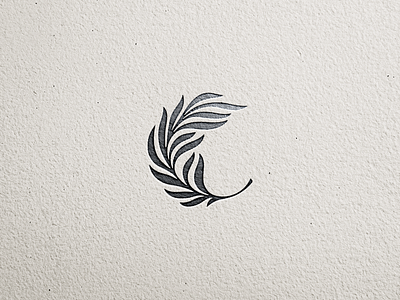 Palm leaf logomark