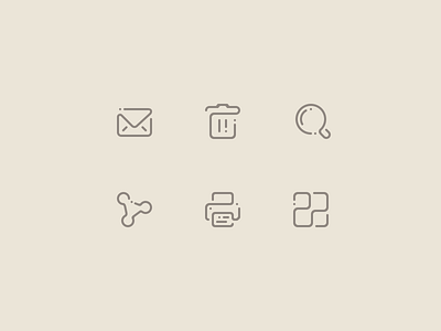 [WIP] Icons dot glyph icon line stroke