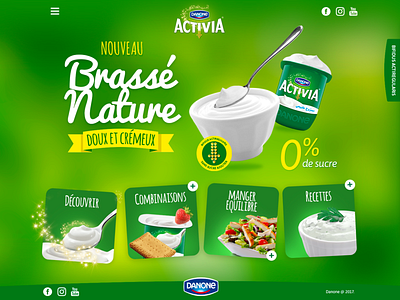 Danone design ui web