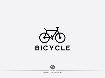 Bicycle Logo 2d design business logo clean creative design concept flat logo graphic design illustrator logo design minimalist modern logo unique