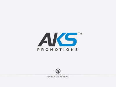 AKS Promotions Logo 2d design brand logo business logo clean creative design design concept graphic design logo logo design unique