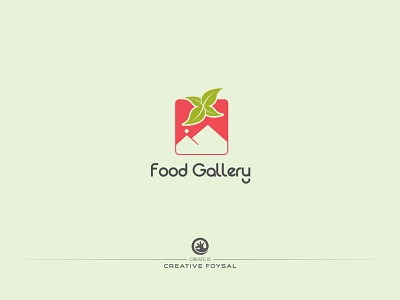 Food Gallery Logo 2d design business logo clean creative design design concept food logo graphic design iconic logo logo logo design minimalist logo monogram logo unique