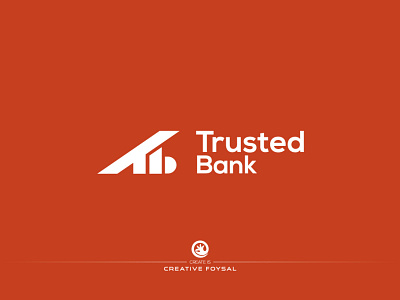 Trusted Bank 2d design business logo clean company logo coustom logo creative design concept graphic design logo design logo mark logo type minimalist logo organaization logo unique website logo wordmark logo