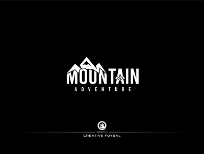 Mountain Logo 2d design adventure logo business business logo clean company creative design concept graphic design logo logo design minimalist mountain logo unique website