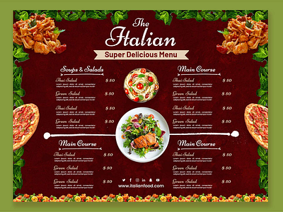 Menu Card