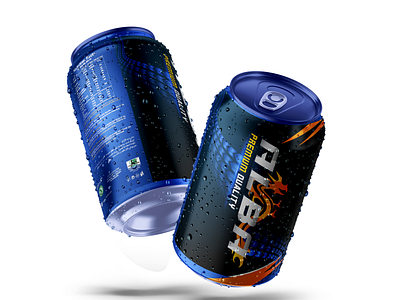 ENERGY DRINK LABEL DESIGN