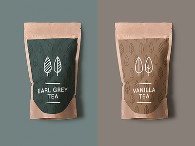 Custom Tea Labels branding custom homemade icons packaging tea