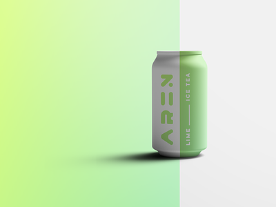 Aren Lime branding gradients logo logotype minimalistic packaging reduced