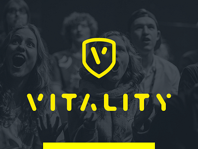 Vitality branding esports gaming logo team